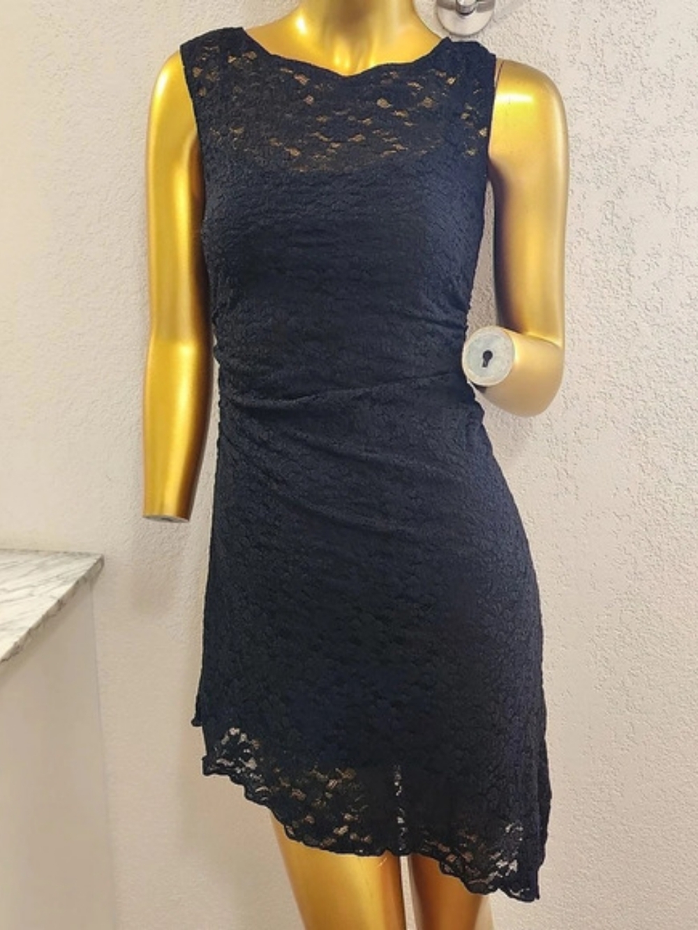 Forever 21 Women's Lace Mini Dress in Black New With Tags